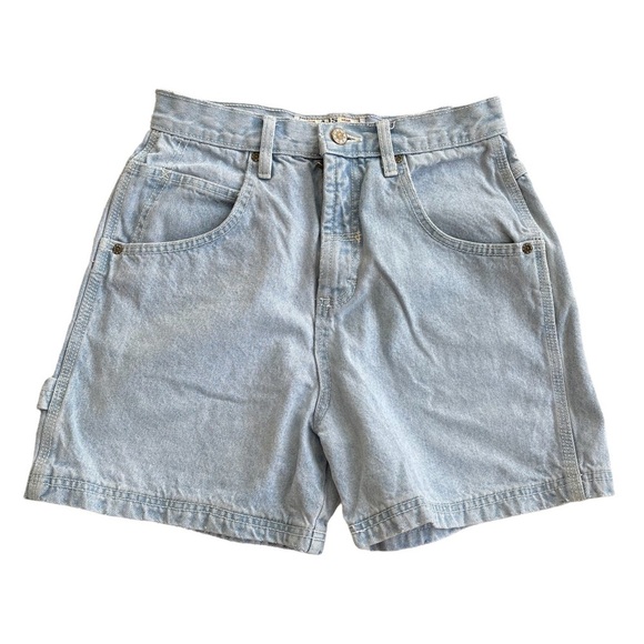 AJA Denim Wear Pants - AJA Denim Wear High Rise Light Wash Jean Short Size: 7/6